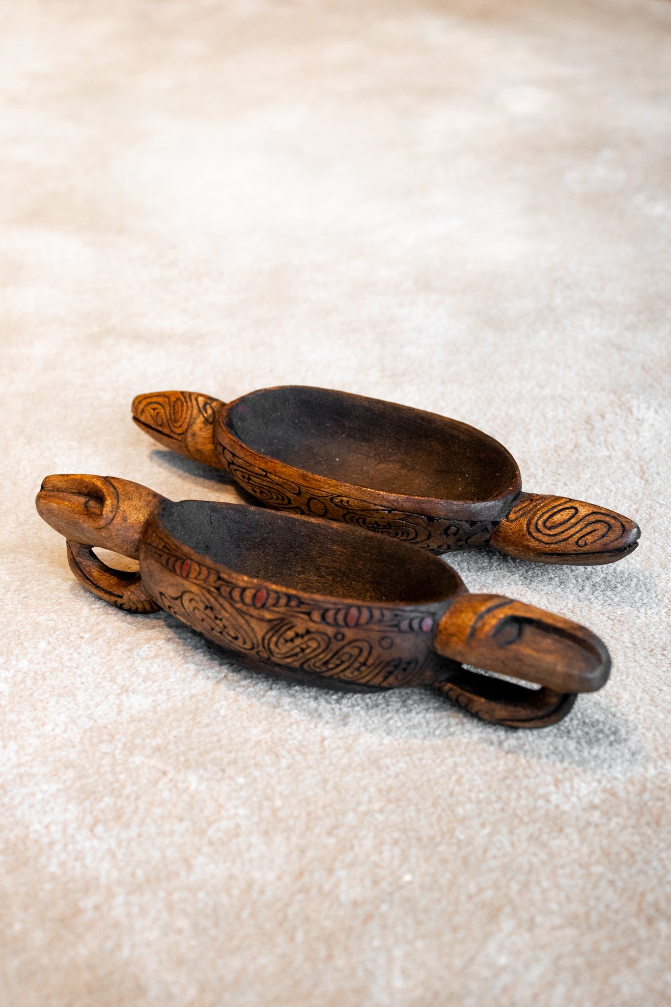 Mangkuk Kayu (2 stuks)